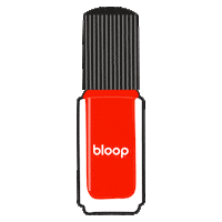 Nail Polish Pretty Nails Sticker by Bloop Australia