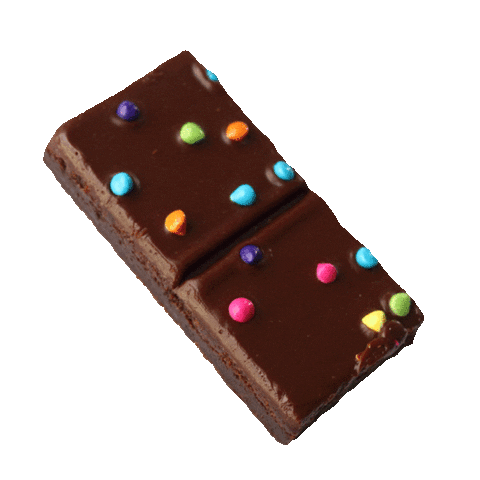 dessert brownie Sticker by Shaking Food GIFs