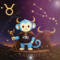 Zodiac Sign Monkey GIF by Respective