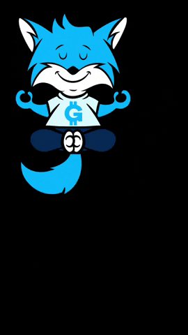 Geldhelden_org giphyupload happy crypto fox GIF