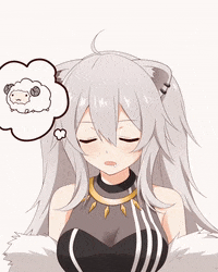 Tired Hololive GIF