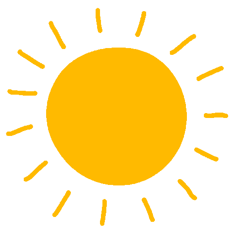 Summer Shining Sticker by Muchable