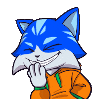 Cat Smile Sticker by Toshithecat