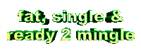 ruanv logout fat single and ready to mingle Sticker