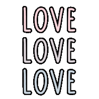 hellowhitespace love happy fun heart Sticker