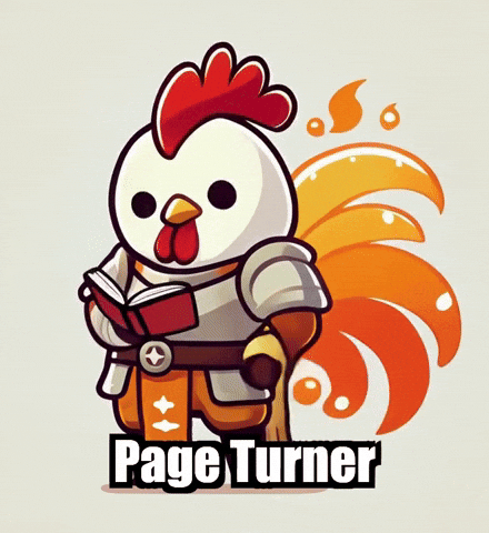 Page Turner Reading GIF by Zorooster