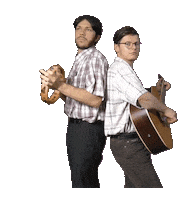 thebullseyes guitar nerds geeks rock on Sticker