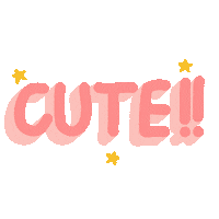Pink Stars Sticker by Tilly & Type