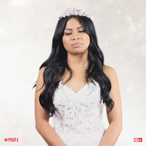 channel 9 disgust GIF by Married At First Sight Australia