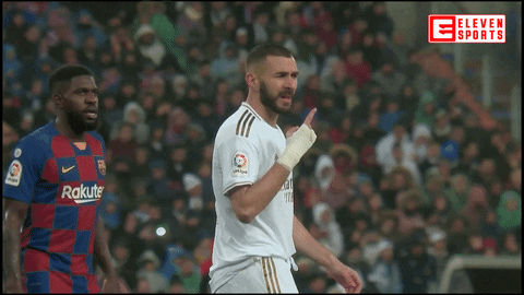 Real Madrid Tongue GIF by ElevenSportsBE