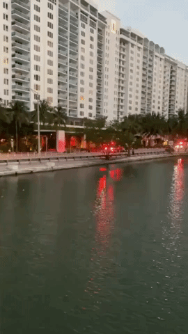 Miami Beach Fire Department Shows Love for Residents Staying at Home During COVID-19 Pandemic