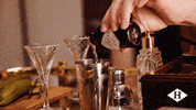Dirty Martini Drinks GIF by HENDRICK'S GIN
