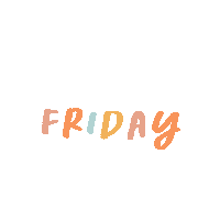 Happy Friday Sticker