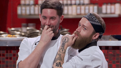 Pondering Hells Kitchen GIF by Food Club FOX