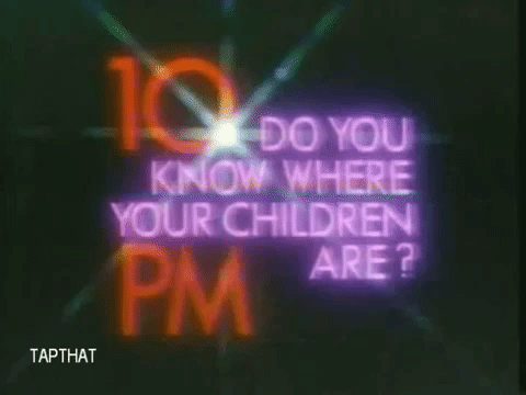 do you know where your children are it's 10 pm GIF by Romy