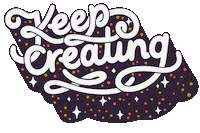 likeminddesign art artist sparkle colorful Sticker