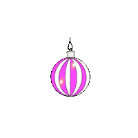 Nazeda pink noel ornament edateksan Sticker
