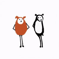 Dog Give GIF by Kimmy Ramone