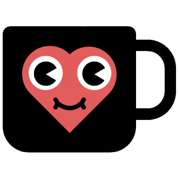 Here And There Love Sticker