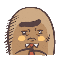 DrauciaJYStudio ok nod bobo toto Sticker