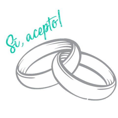 Wedding Si Sticker by Ana Gonzalez joyas