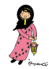 Girl Ramadan Sticker by TasmeemGroup
