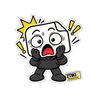 No Way Omg Sticker by ZTIKIX