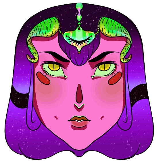 caann giphyupload cuernos canser6 casbeza Sticker