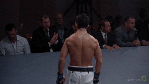 excited kick GIF by Karate Combat