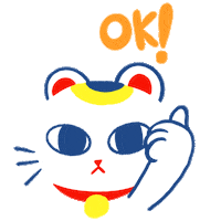 Neko Shinji Sticker by Shiitake