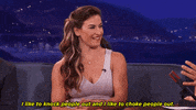 miesha tate GIF by Team Coco