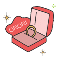 Will You Marry Me Sticker by ORORI