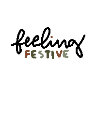 Feeling Festive Happy Day Sticker