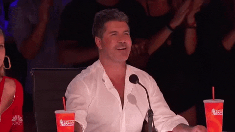 Simon Cowell Bunny Ears GIF by America's Got Talent