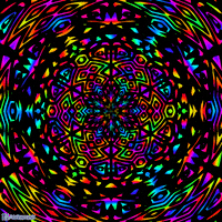rainbow pattern GIF by Psyklon