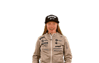 Cross Country Skier Celebrating Sticker by SloSki