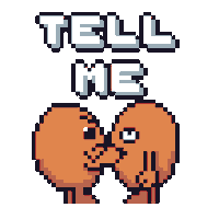 Tell Me Potato Sticker by Potatoz by 9GAG