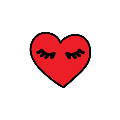 heart sticker by Lonbali
