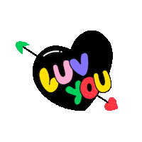 Kellyodude heart valentines selflove loveyou Sticker