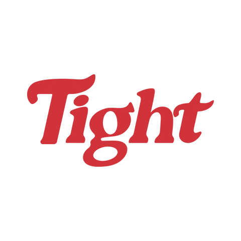 Red And White Logo Sticker by Tight Hardware
