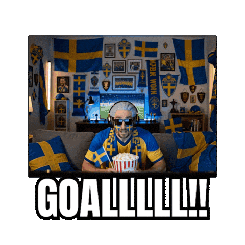 World Cup 2026 Go Sweden Sticker