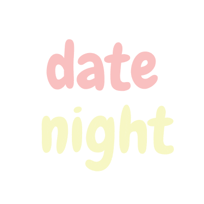 Date Night Love Sticker