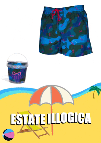 illogico giphygifmaker summer costumi illogico GIF