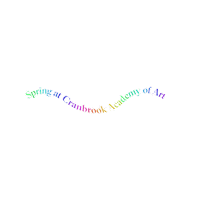 Spring Sticker by Cranbrook Academy of Art