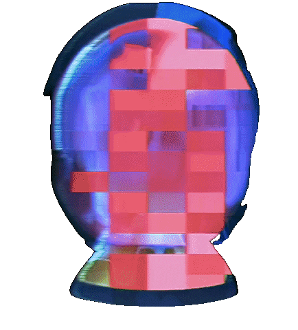 Glitch Emoji Sticker by #BASILIO