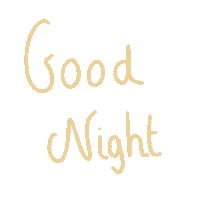 Good Night Sticker