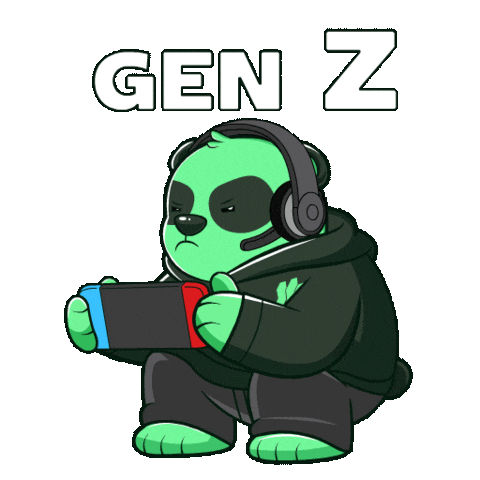 Serious Gen X Sticker by SuperVerse