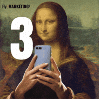Mona Lisa Beautiful Art GIF by FlySMarketing.com
