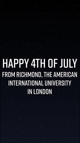 Richmond_Uni celebrate independence day 4th of july independence GIF