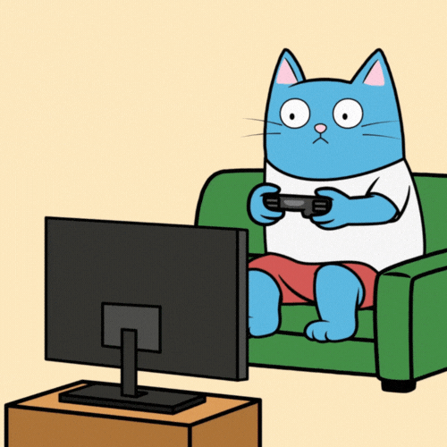 Staying Home Video Games GIF